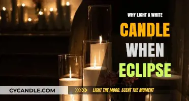 Why Light a White Candle During an Eclipse: Unveiling the Tradition