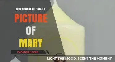 Lighting Candles Near Mary's Image: A Sacred Catholic Tradition Explained