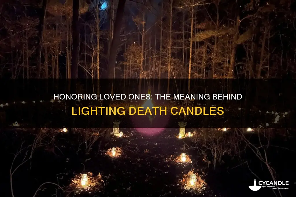 why light death candles