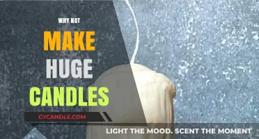 Giant Candles: Creative Benefits of Oversized Wax Creations