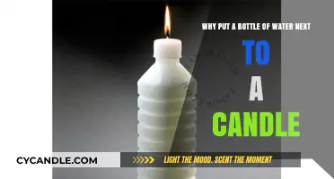 Enhance Ambiance and Safety: Why Place Water Bottles Near Candles?