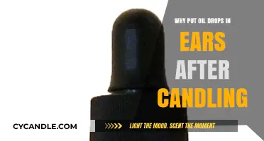 Ear Candling Aftercare: Benefits of Using Oil Drops for Healing