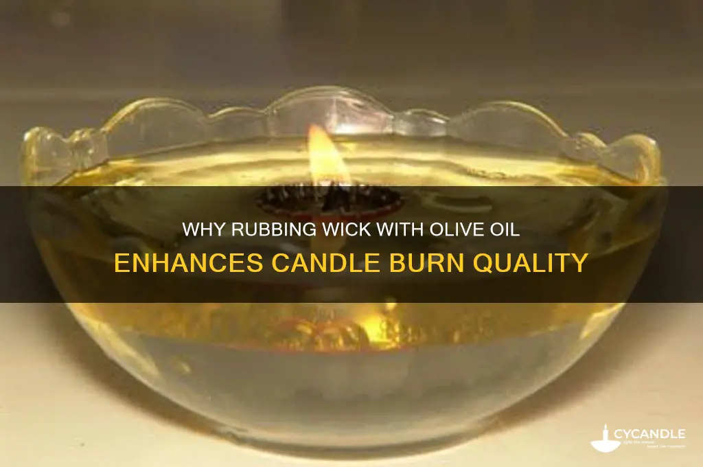 why ruba wicken candle with olive iol