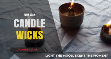 Why Soaking Candle Wicks Enhances Burn Quality and Longevity