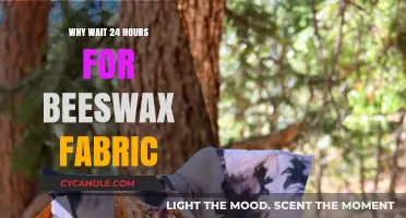 Why Beeswax Fabric Needs 24 Hours: The Science Behind the Wait