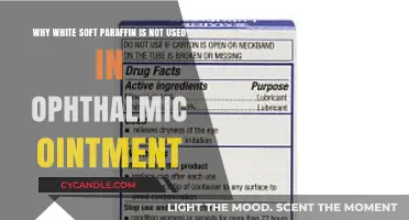 Why White Soft Paraffin is Avoided in Ophthalmic Ointments