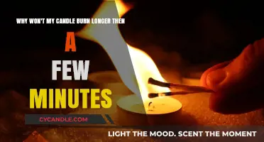 Troubleshooting Short Burns: Why Your Candle Fizzles Out Fast