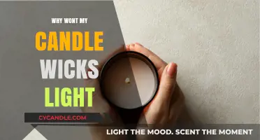 Troubleshooting Candle Wicks: Why They Won't Light and How to Fix It