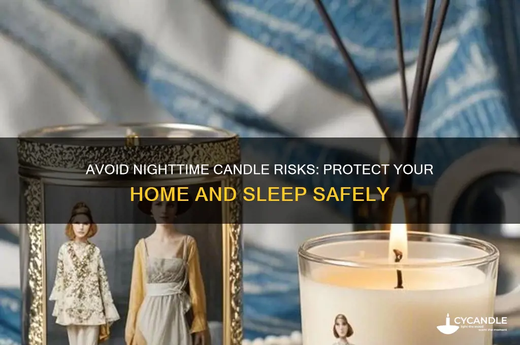 why you should never light a candle at night