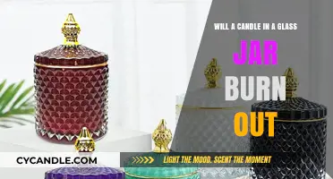 Does a Candle in a Glass Jar Burn Out Completely?