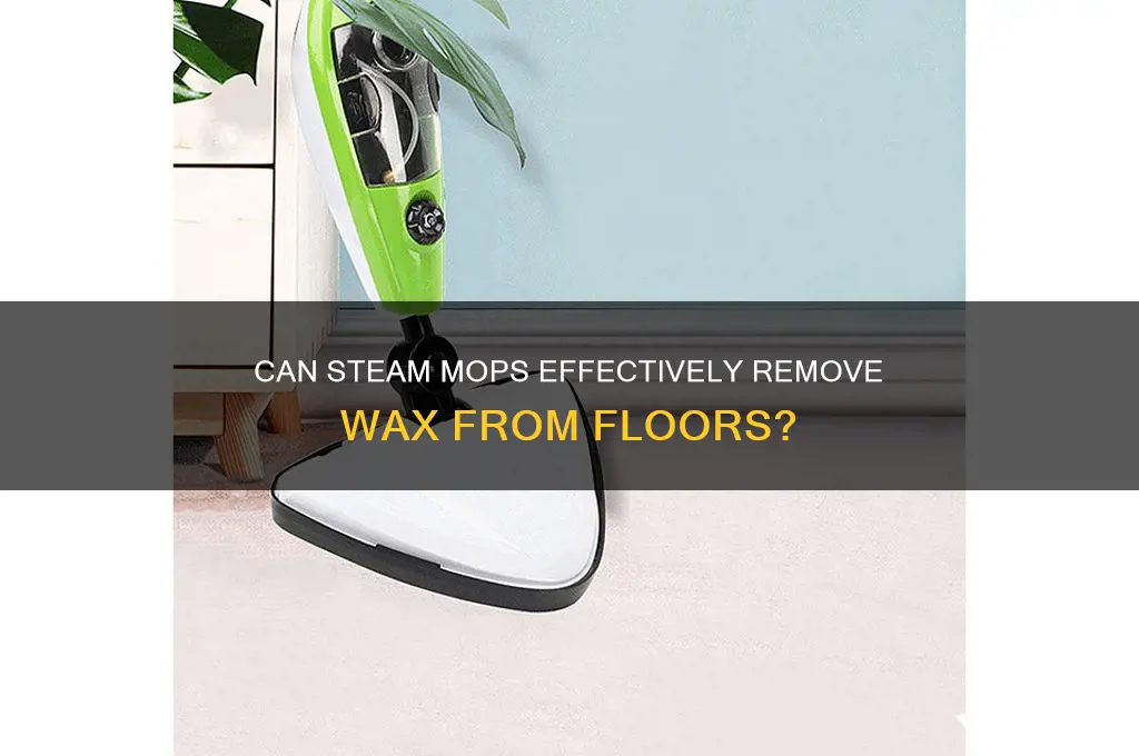will a steam mop remove wax
