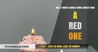White vs. Red Candles: Which Burns Longer? A Comparative Analysis