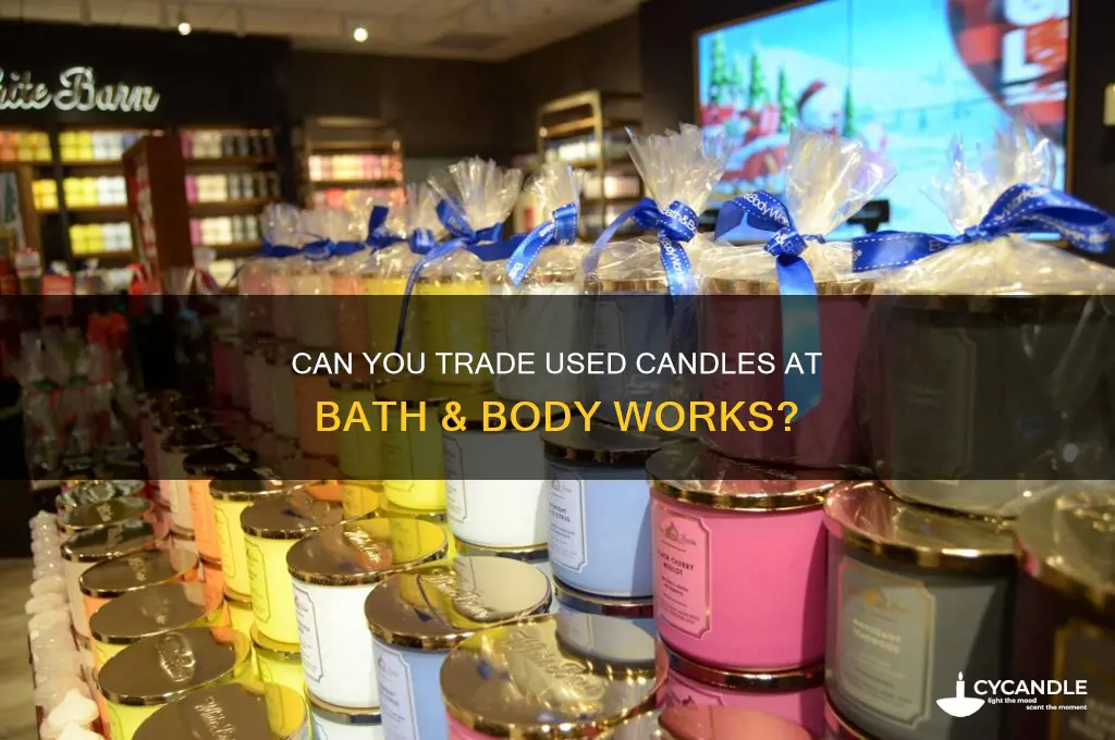 will bath and body works trade used candles