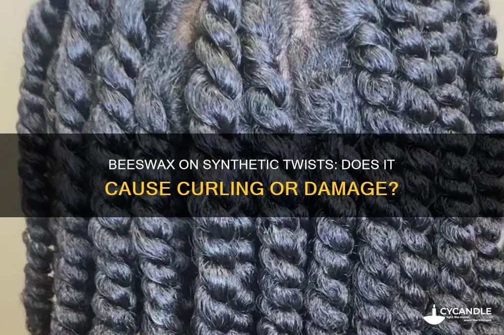 will beeswax curl synthetic twists