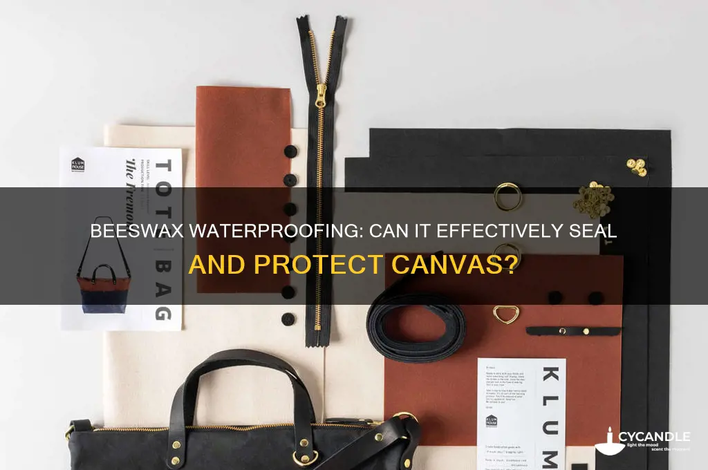will beeswax waterproof canvas