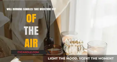 Can Burning Candles Reduce Air Moisture? Exploring the Science