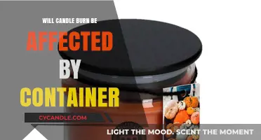How Container Shape and Size Impact Candle Burn Performance