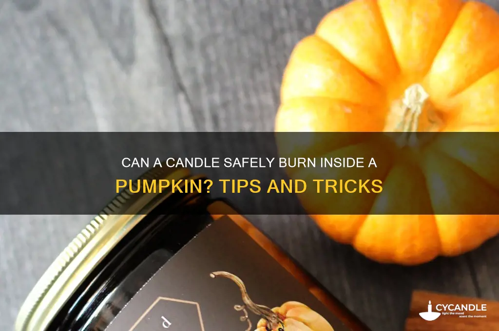 will candle burn pumpkin