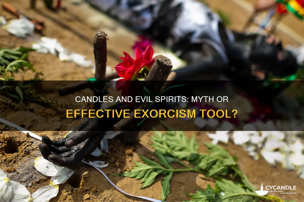 will candles get rid of evil spirits