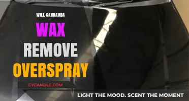 Can Carnauba Wax Effectively Remove Overspray from Your Vehicle?