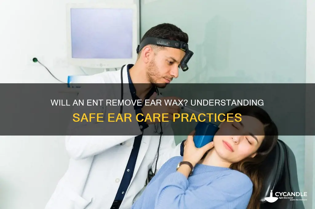 will ent remove ear wax