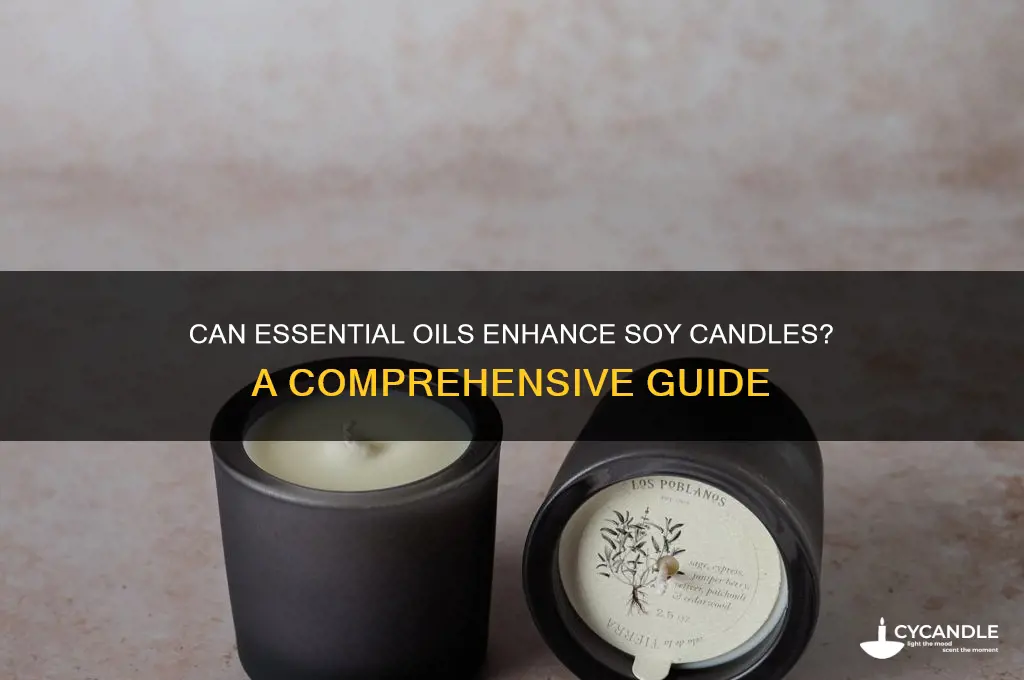 will essential oils work in soy candles