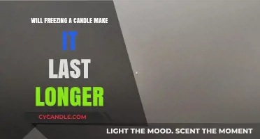 Does Freezing Candles Extend Burn Time? A Practical Experiment