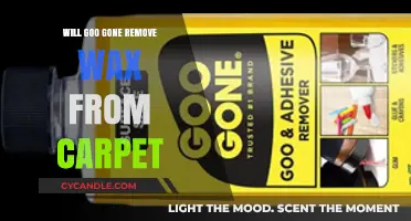 Can Goo Gone Effectively Remove Wax Stains from Your Carpet?