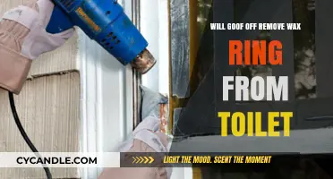 Can Goof Off Safely Remove a Wax Ring from Your Toilet?