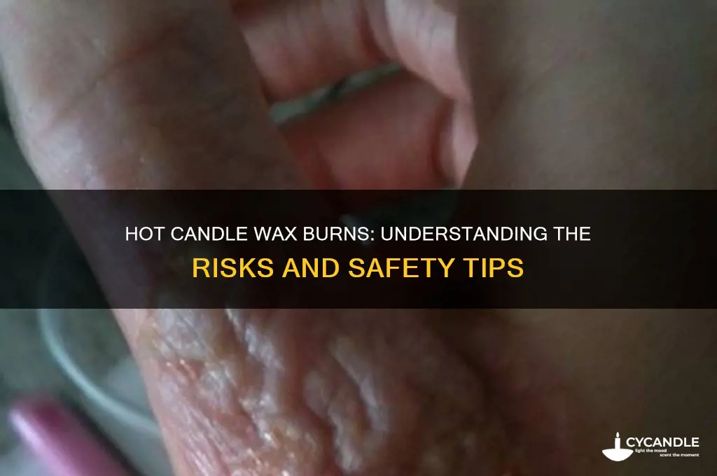 will hot candle wax burn you