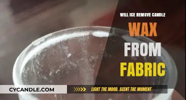 Effective Ice Hack: Removing Candle Wax from Fabric Easily