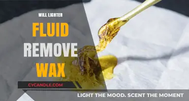 Can Lighter Fluid Effectively Remove Wax? A Quick Guide