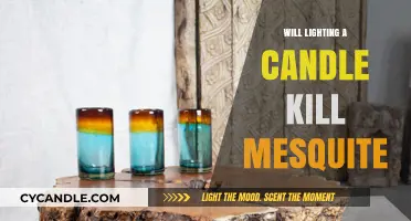 Can Lighting a Candle Effectively Eliminate Mesquite? Facts Revealed