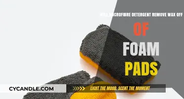 Microfiber Detergent: Does It Remove Wax from Foam Pads?