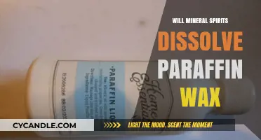 Mineral Spirits and Paraffin Wax: Will They Dissolve Together?