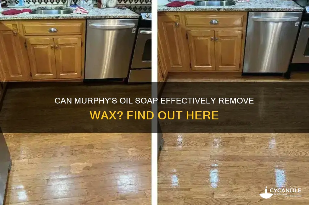 will murphys oil soap remove wax