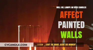 Oil Lamps and Wax Candles: Impact on Painted Walls Explained