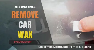 Does Rubbing Alcohol Effectively Remove Car Wax? Find Out Here