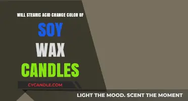 Does Stearic Acid Alter Soy Wax Candle Color? Find Out Here