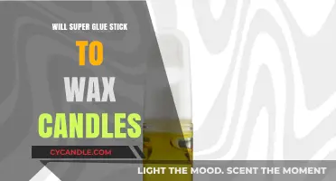 Can Super Glue Bond with Wax Candles? A Sticky Experiment