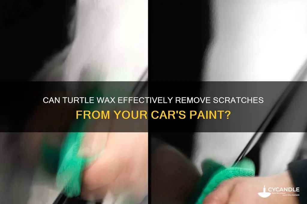 will turtle wax remove scratches
