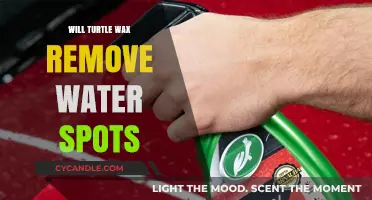 Can Turtle Wax Effectively Remove Water Spots from Your Car?