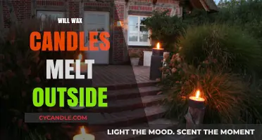 Do Wax Candles Melt Outdoors? Exploring Heat Impact on Candles