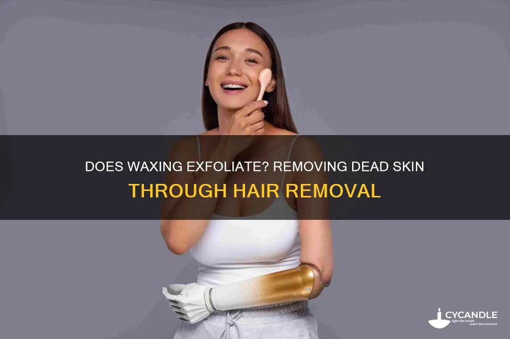 will waxing remove dead skin