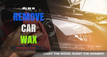 Can WD-40 Safely Remove Car Wax? Expert Tips Revealed
