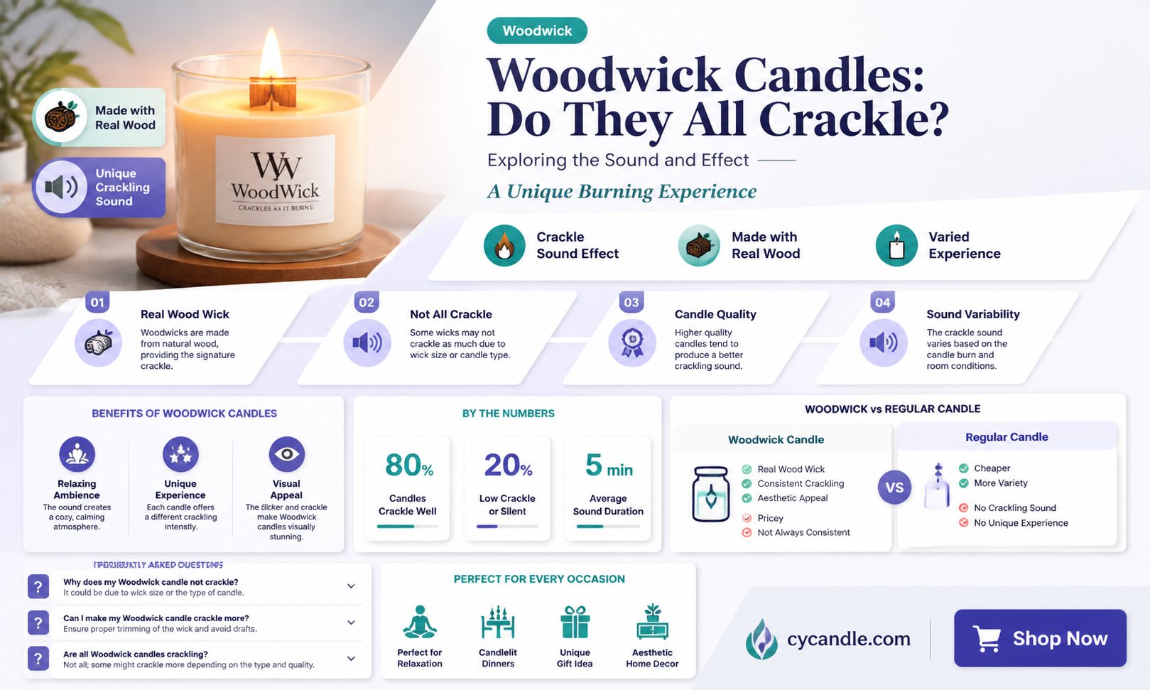 are all woodwick candles crackle