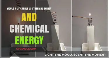 Candle's Flame: Exploring Thermal and Chemical Energy Interactions