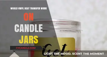 Vinyl Heat Transfer on Candle Jars: Creative Crafting Possibilities