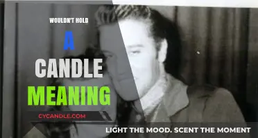 Wouldn't Hold a Candle": Unraveling the Meaning Behind This Old Sayin